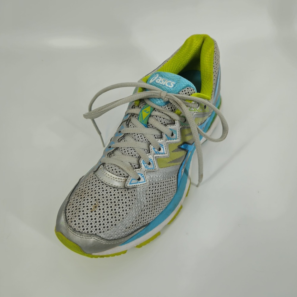Asics GT 2000 4 Shoes Womens 10.5 2A Running Sneakers T659N Silver Multicolor